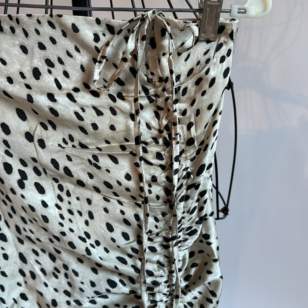 Animal print skirt